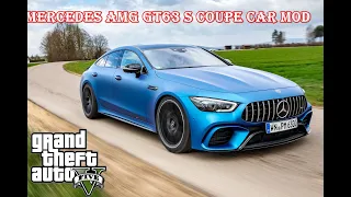 GTA 5 HOW TO INSTALL MERCEDES AMG GT63 S Coupe CAR MOD🔥🔥🔥 | Cars Pirates