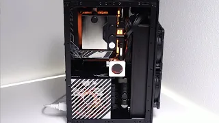 Liquid Cooled Meshroom S with 58mm Radiator! RTX4090 13700K Z790-I EK-Quantum Velocity² DDC 4.2 ITX