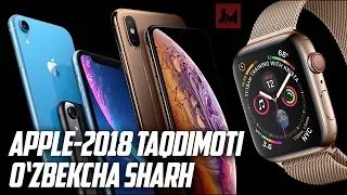 iPhone Xr, Xs & Xs Max taqdim etildi! 😍 Siz bilishingiz kerak bo'lgan xabarlar