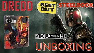 Dredd - Best Buy Exclusive 4K Steelbook Unboxing/Digital Code Giveaway