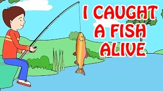 I Caught a Fish Alive | Animated Nursery Rhyme in English Language