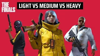 THE FINALS Light Build Vs Medium Vs Heavy | How To Choose Your Main Playstyle & Loadout