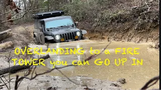 Overlanding SHAD Road To Rich Mountain Fire Tower