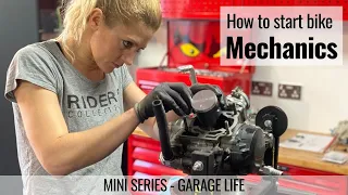 Top tips to starting mechanics - The Girl On A Bike motorcycle garage life mini series