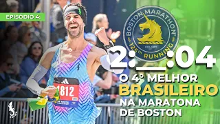 O 4º melhor brasileiro na MARATONA DE BOSTON