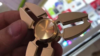 Fidget , спиннер , hand spinner wheel, Galaxy Ward gold