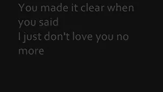 Craig David - I Just Don't Love You No More lyrics