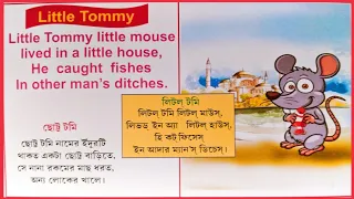Little Tommy Little Mouse Rhymes With Lyrics | Nursery Rhymes For Children