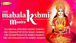 Mahalakshmi Mantra 108 times | Om Mahalaxmi Namo Namah Om Vishnu Priya | Laxmi Mantra for Money