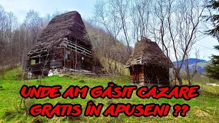 UNDE AM GĂSIT CAZARE GRATIS ÎN APUSENI??