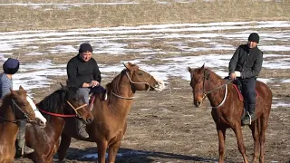 Жусансай ауылы Бексұлтанның елден бата алу көкпары 25 12 2019 1 бөлім