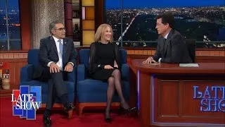 Stephen Is Starstruck By Eugene Levy and Catherine O'Hara