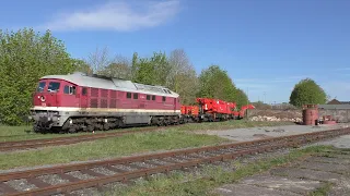 232 550-4 mit Kranzug