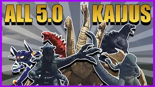 SHOWCASING All of the KAIJUS in Kaiju Arisen 5.0 (Locked Included)