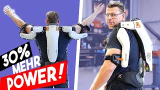 Menschlicher Roboter? Exoskelett-Test und Ersteindrücke!