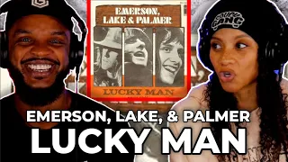 was he really? 🎵 Emerson Lake & Palmer - Lucky Man REACTION