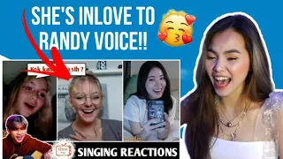 Randy Dounseu-SINGING REACTIONS OmeTv&Omegle |Reaction Video