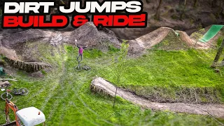 RIDING THE NEW GARDEN DIRT JUMP UPGRADES!