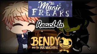 THE MUSIC FREAKS X BENDY|Cant be erased reaction|Countdown to BATDR|2 days|RosyClozy and JT Music