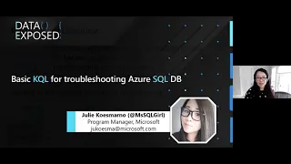 Basic KQL for Troubleshooting Azure SQL DB | Azure SQL and ADF Event | Data Exposed Special