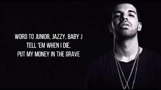 Drake - Money In The Grave (Lyrics) ft. Rick Ross