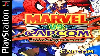 Marvel vs. Capcom: Clash of Super Heroes 100% - Full Game Walkthrough / Longplay (PS1)
