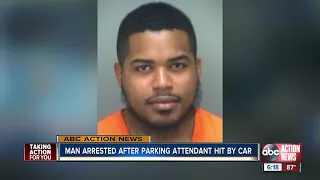 Florida man purposely hit LEO with car while getting parking ticket, records show