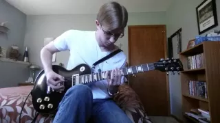 The Crow "Inferno" Rooftop Guitar Solo Cover