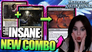 😯TURN 4 DEMON ARMY🔥New Standard Exile Combo!  MTG Arena Gameplay & Deck Tech