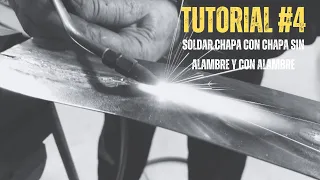 TUTORIAL CHAPISTA # 4 | Como soldar Chapa con Chapa con Autogena