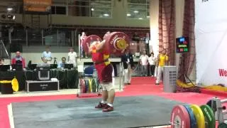 New World Record, Women 75+ kg, CJ 188 kg, by Meng Suping