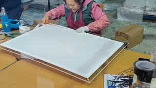 How to made the Acrylic light box