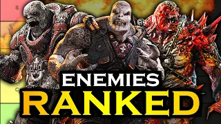 The ULTIMATE Gears of War Enemy Tier List