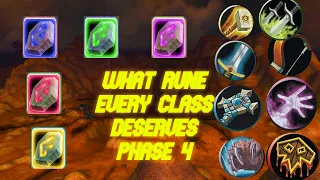 Season Of Discovery- Phase 4 What Rune Every Class Deserves!