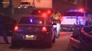 Two protesters hit by car on I-5 in Seattle