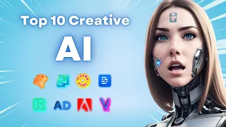 I Found The TOP 10 Creative AI Tools No One Talks About! (Don't Miss 🤯)
