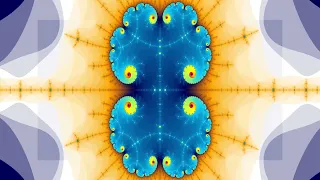 Perpendicular Mandelbrot, Stretch and Zoom 1