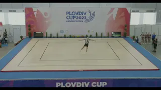 14th PLOVDIV CUP AEROBICS OPEN 2023 || Rui Cansado (Portugal)