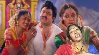 Nari Nari Naduma Murari | Iruvuru Bhaamala Kougililo Song | Balakrishna | Nirosha | Shobana