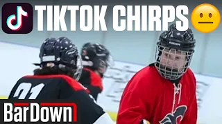 USING CRINGY HOCKEY TIKTOK CHIRPS IN A GAME