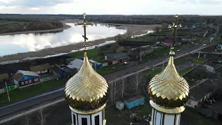 Свято-Введенский храм в селе Кульбаки Глушковского района Курской области