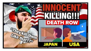 British Marine Reacts To Death Row Japan vs United States - What's the Difference