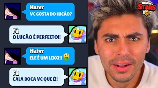 Coloquei um HATER e um FÃ para conversar (sem que eles soubessem disso)... Brawl Stars