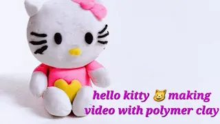 making of kitty with clay | clay crafts for kids activities #kidsactivities #clay #kids #clayart