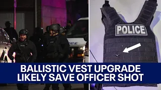 Ballistic vest upgrade likely saved Philadelphia officer shot while serving warrant