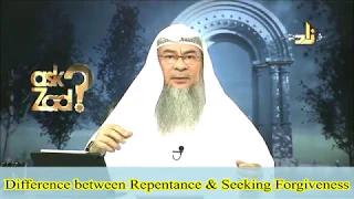 Difference between repentance and seeking forgiveness - Assim al hakeem