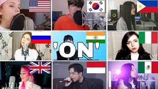 Who Sang It Better : BTS (방탄소년단) 'ON' (us,uk,russia,italy,philippines,india,indonesia)