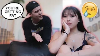 BEING MEAN TO MY GIRLFRIEND TO SEE HOW SHE REACTS! *She Cried*