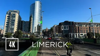 LIMERICK Virtual Tour by Walk in 4K HDR & 3D Audio | Ireland 2023