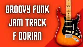 Groovy Funk Guitar Backing Track Jam in F Dorian